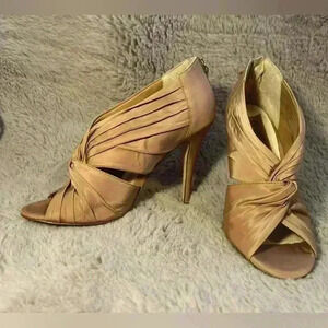 Boutique 9 satin wrap heels